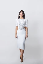 Vestido Virgo Midi - Blanco